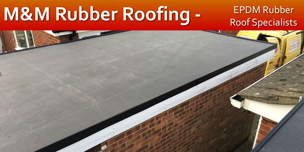 Rubber Roofing from M and M Roofing