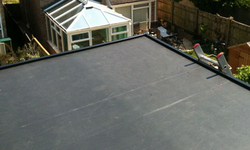 Rubber Roof M and M Roofing