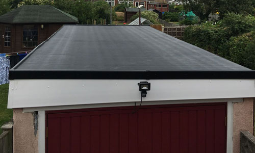 Rubber Roof M and M Roofing