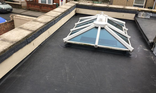 Rubber Roof M and M Roofing