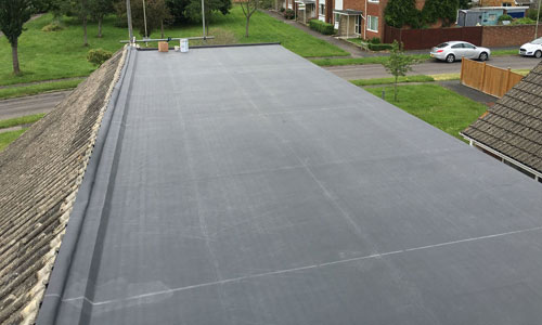 Rubber Roof M and M Roofing